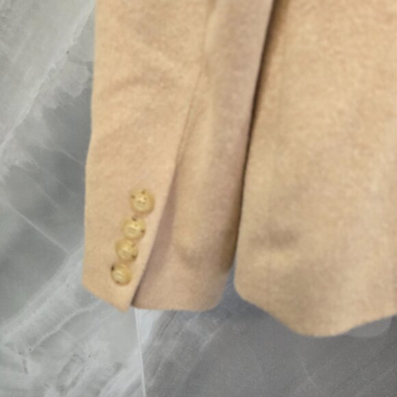 NWT Talbots 100% Camel Hair suit with skirt, size 4P - Picture 9 of 15